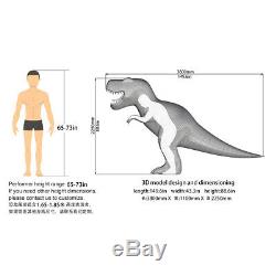 Inflatable Dinosaur Costume T Rex Cosplay Costume Ball Halloween Adult Party