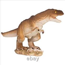 JQ86192 Scaled Jurassic T-Rex Raptor Dinosaur Statue