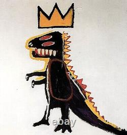 Jean-Michel Basquiat Pez Dispenser'84 TRex Dinosaur tyrannosaurus rex Art Print