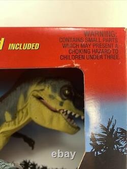 Jurassic Park 1994 Young T-Rex Tyannosaurus Rex Damage Wound WithCard Box CIB