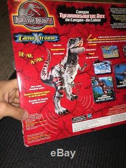 Jurassic Park CamoXtreme Electronic Canyon T-Rex Dinosaur EXTREMELY RARE! Read