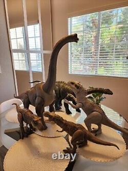 Jurassic Park Dinosaur Lot Indominous Rex Apatosaurus Brachiosaurus MATTEL