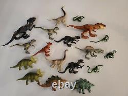 Jurassic Park Dinosaur World Toy Lot Action Figure Collection Huge MIX Trex Plus