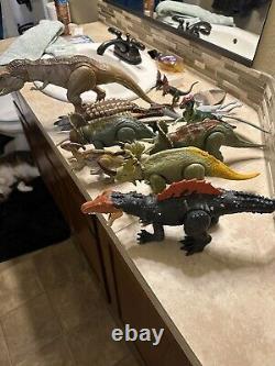 Jurassic Park Dinosaur set, TREX, retro and amber collection