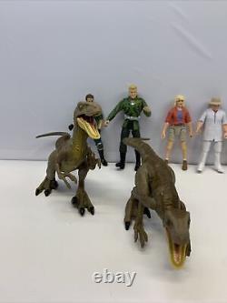 Jurassic Park Figures LOT of 13 Vintage RARE