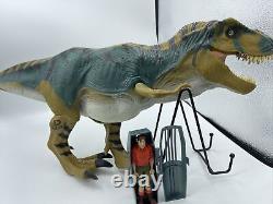 Jurassic Park JP. 28 Lost World Electronic Bull T-Rex withPod TESTED & WORKING