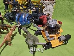 Jurassic Park/ Jurassic World Dinosaur + Vehicle & Playset Lot