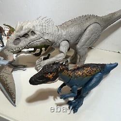 Jurassic Park Jurassic World Dinosaurs Toy Action Figures Lot