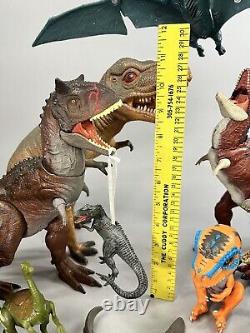 Jurassic Park Jurassic World Dinosaurs and Other Brand Toy Figures Lot 16 piece