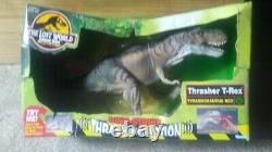 Jurassic Park Kenner Dinosaur Toy, site B, Dino strike Thrasher T-Rex