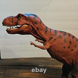 Jurassic Park Kenner Electronic Red Tyrannosaurus Rex JP09 T-Rex 1993 READ