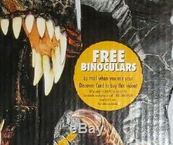Jurassic Park LARGE cardboard standee stand display t-rex dinosaur velociraptor