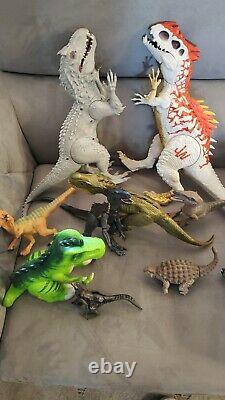 Jurassic Park Lost World Action Figure Dinosaur Toy Lot of 10 figures