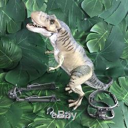 Jurassic Park Lost World Thrasher T-Rex Tyrannosaurus COMPLETE with Capture Gear
