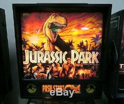 Jurassic Park Pinball Machine. Data East. South Florida. T Rex Dinosaur