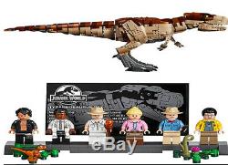 Jurassic Park T Rex Rampage Compatible 75936 Building Blocks+ DHL+Instruction