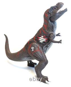 Jurassic Park T-rex Dinosaur 2005 Roaring Sound & Chomping Action Works Video