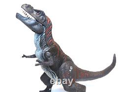Jurassic Park T-rex Dinosaur 2005 Roaring Sound & Chomping Action Works Video