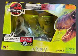 Jurassic Park The Lost World Tyrannosaurus Rex Mini World 3 Dinosaurs NEW SEALED