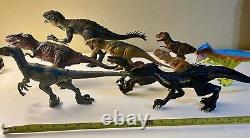 Jurassic Park/World Dinosaur lot of Unique Action Figures Rare