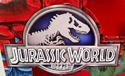 Jurassic World 2015 Toy Set Velociraptor Delta Dinosaur 4 Pack Exclusive