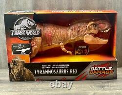 Jurassic World Battle Damage Dinosaurs Super Colossal Tyrannosaurus T Rex