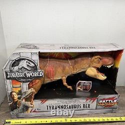 Jurassic World Battle Damage Dinosaurs Super Colossal Tyrannosaurus T Rex Trex