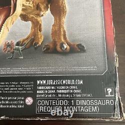 Jurassic World Battle Damage ROARIN' SUPER COLOSSAL TYRANNOSAURUS REX SH New