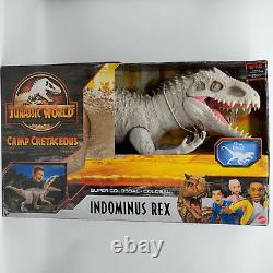 Jurassic World Camp Cretaceous Super Colossal Indominus Rex Park T-Rex Dinosaurs