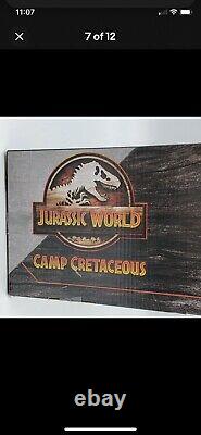 Jurassic World Camp Cretaceous Super Colossal Indominus Rex Park T-Rex Dinosaurs