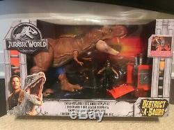 Jurassic World Destruct-A-Saurs T-Rex Rex Ambush Dinosaur Figure Mattel NEW