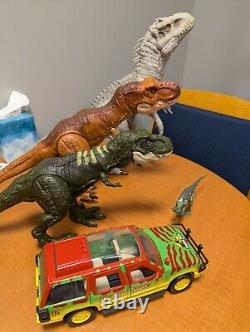 Jurassic World Dinosaur And Vehicle Lot