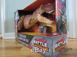 Jurassic World Dinosaur Battle Damage Roarin' Super Colossal Tyrannosaurus T Rex