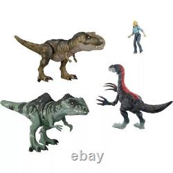 Jurassic World Dominion Dinosaurs Epic Battle Pack Figure Set creased box