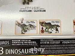 Jurassic World Dominion Epic Battle Pack Figure Set Ellie Sattler + 3 Dinosaurs
