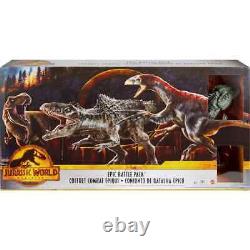 Jurassic World Dominion Epic Battle Pack Figure Set Target Exclusive NEW