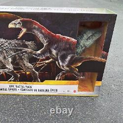 Jurassic World Epic Battle Set Ellie Sattler Dinosaurs Target Exclusive NIB