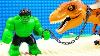 Jurassic World Evolution 2 T Rex Vs Green Hulk Prison Break