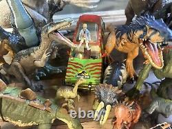 Jurassic World Figure Lot Indominus Carnotaurus TRex Sarcosuchus Stegasaurus