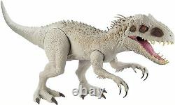 Jurassic World Indominus Rex Dinosaur Toy Working Jaws Giant Kid White T-Rex Big