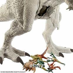 Jurassic World Indominus Rex Dinosaur Toy Working Jaws Giant Kid White T-Rex Big
