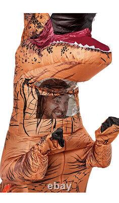 Jurassic World Inflatable Dinosaur T-Rex Costume (Fits Up To 6 Feet)