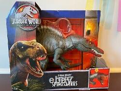 Jurassic World Legacy Collection Spinosaurus Extreme Chompin Park USA Rare T-Rex