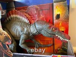 Jurassic World Legacy Collection Spinosaurus Extreme Chompin Park USA Rare T-Rex