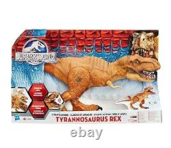 Jurassic World STOMP AND STRIKE Tyrannosaurus Rex T-Rex B2875 NEW 2015