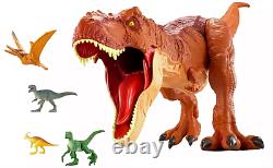 Jurassic World Super Colossal T-Rex Dinosaur Large Toy Kids Xmas Gift Play New