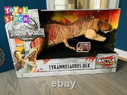 Jurassic World Super Colossal Tyrannosaurus Rex Battle Damage Roarin' Electronic