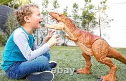 Jurassic World Super Colossal Tyrannosaurus Rex T-Rex Dinosaur Action Figure Toy