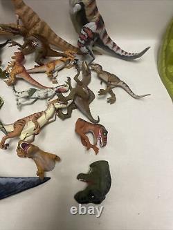 Jurassic park dinosaur lot Vintage Parts Repair Chaos Effect T Rex