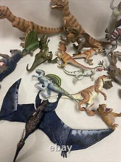 Jurassic park dinosaur lot Vintage Parts Repair Chaos Effect T Rex